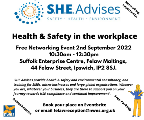 Health and Safety Networking Event She Advises